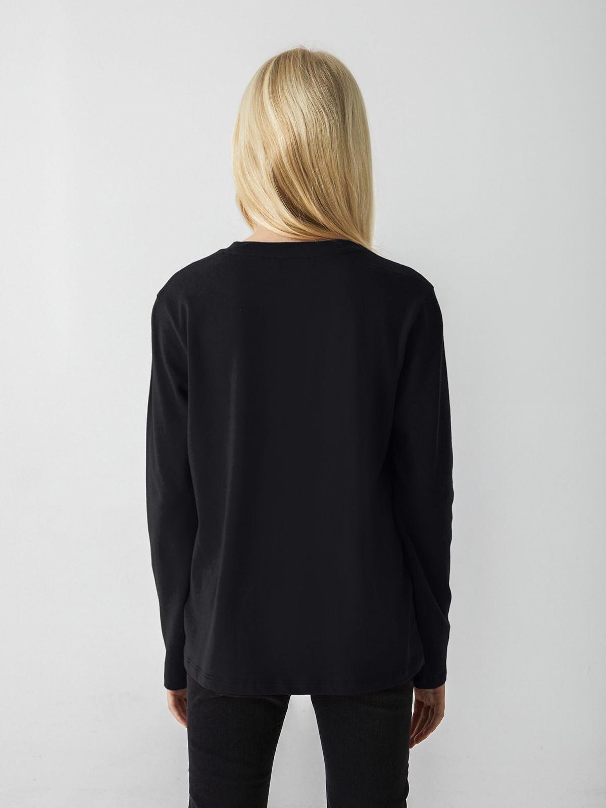 Толстовка Джинсовая LTB Manege для девочек, размер 116 см, черная, фото №4