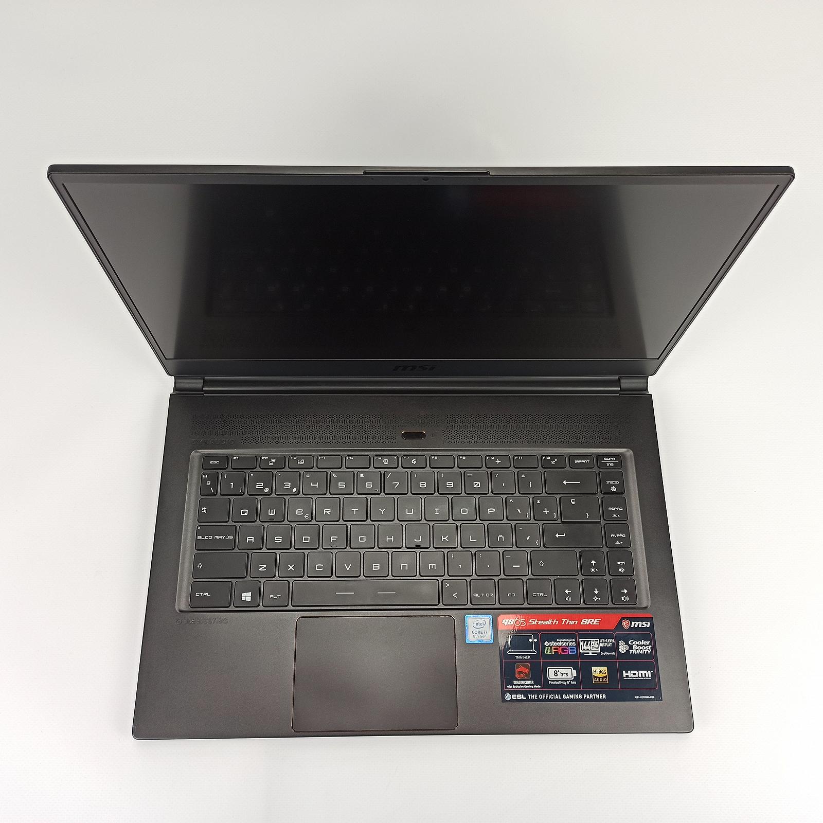 Ноутбук MSI GS65 Stealth Thin 8RE-252ES 15.6" i7-8750H 16/512GB GTX 1060 Умовно справний, потребує ремонту, фото №2