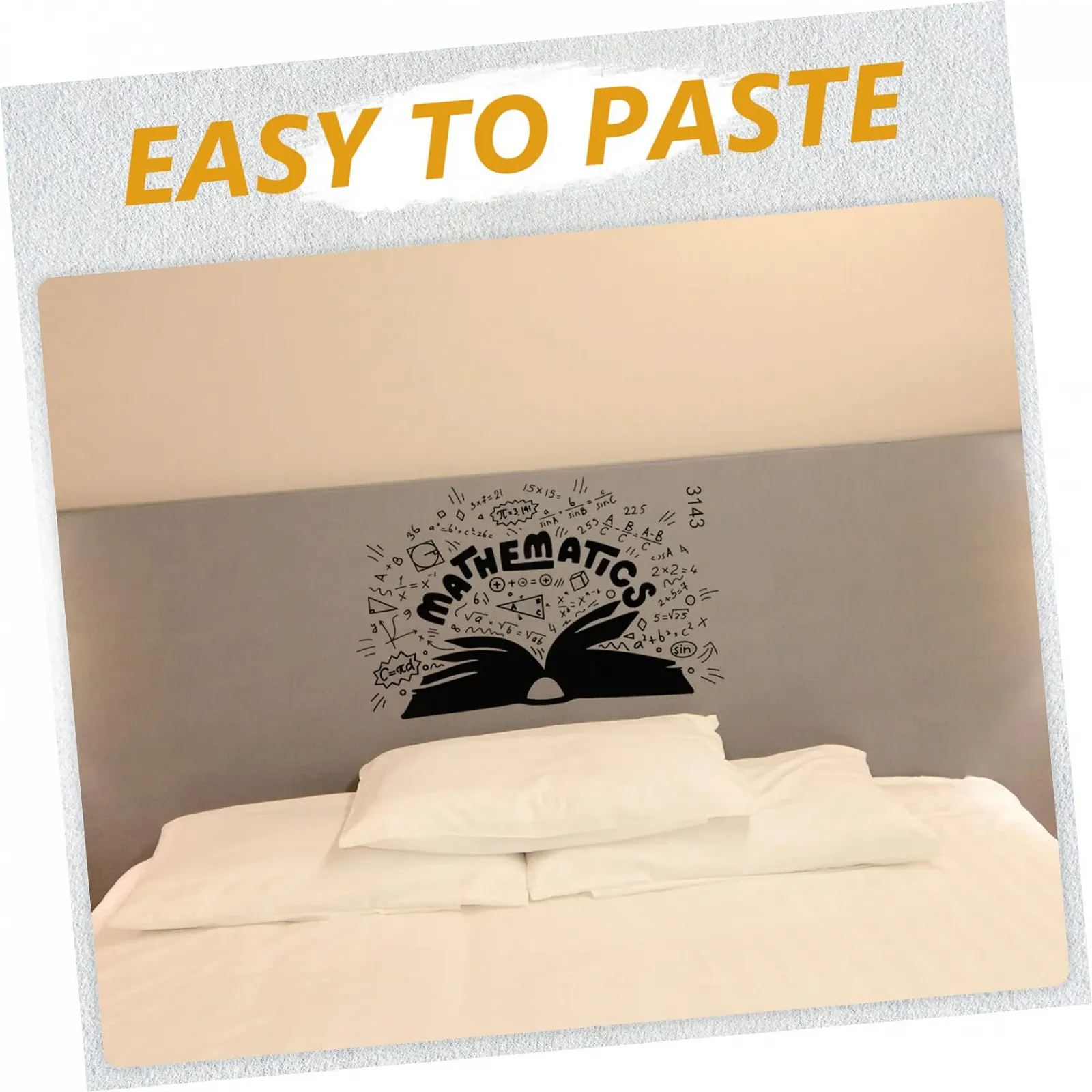 Наклейка на стіну Mathematics Formulas Numbers самоклеюча, фото №5