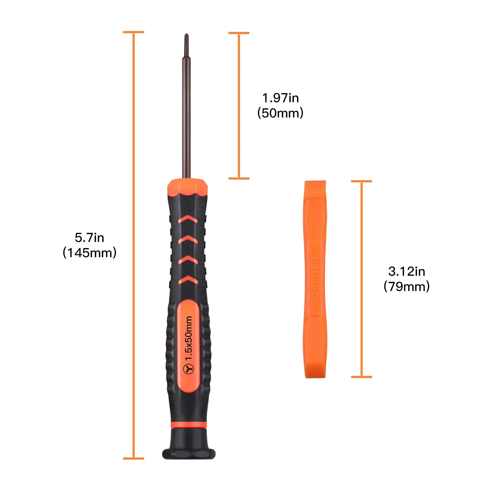Набір прецизійних викруток JOREST P5/Y00/Y1/T5/T6/T8/T9/T15 Torx з лопаткою, фото №2