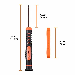 Набір прецизійних викруток JOREST P5/Y00/Y1/T5/T6/T8/T9/T15 Torx з лопаткою synthetic.ua - Фото 1