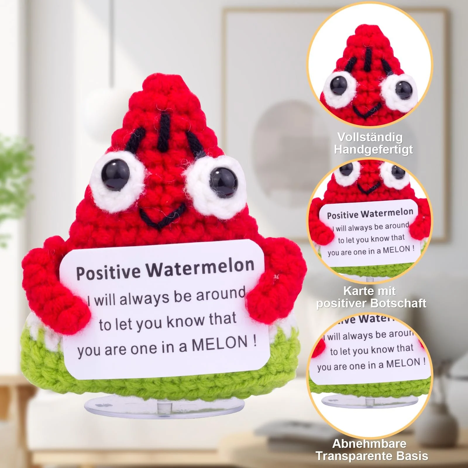 Mwmoeen Mini Funny Positive Potato Подарки Вязаный Картофель с Открыткой Французские Фри Украшение для Стола, фото №3 Mwmoeen Mini Funny Positive Potato Подарки Вязаный Картофель с Открыткой Французские Фри Украшение для Стола, фото №3