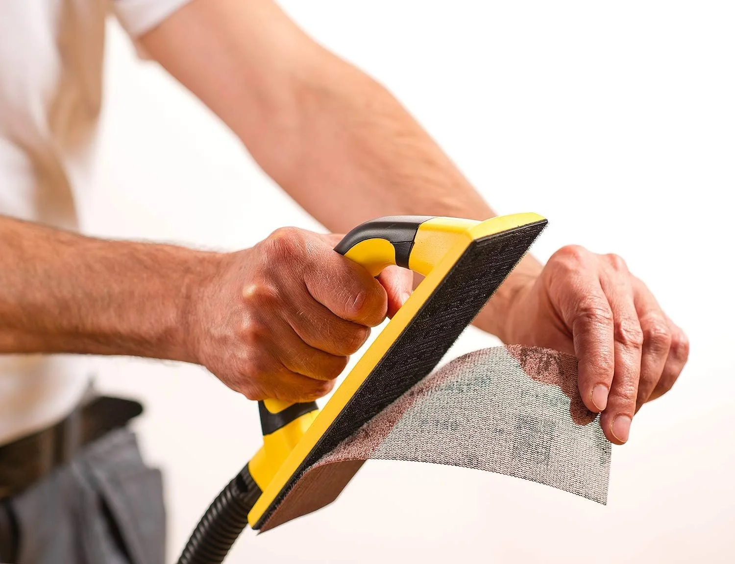 Комплект для ручной шлифовки Mirka HandyKit KIT01HANDY / 80 х 230 мм / Yellow, фото №4 Комплект для ручной шлифовки Mirka HandyKit KIT01HANDY / 80 х 230 мм / Yellow, фото №4