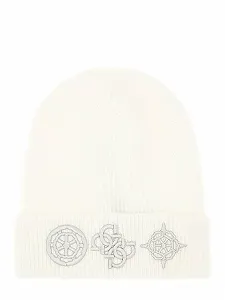 Шапка GUESS AW5177 POL01 BEANIE Білий M - Фото 1