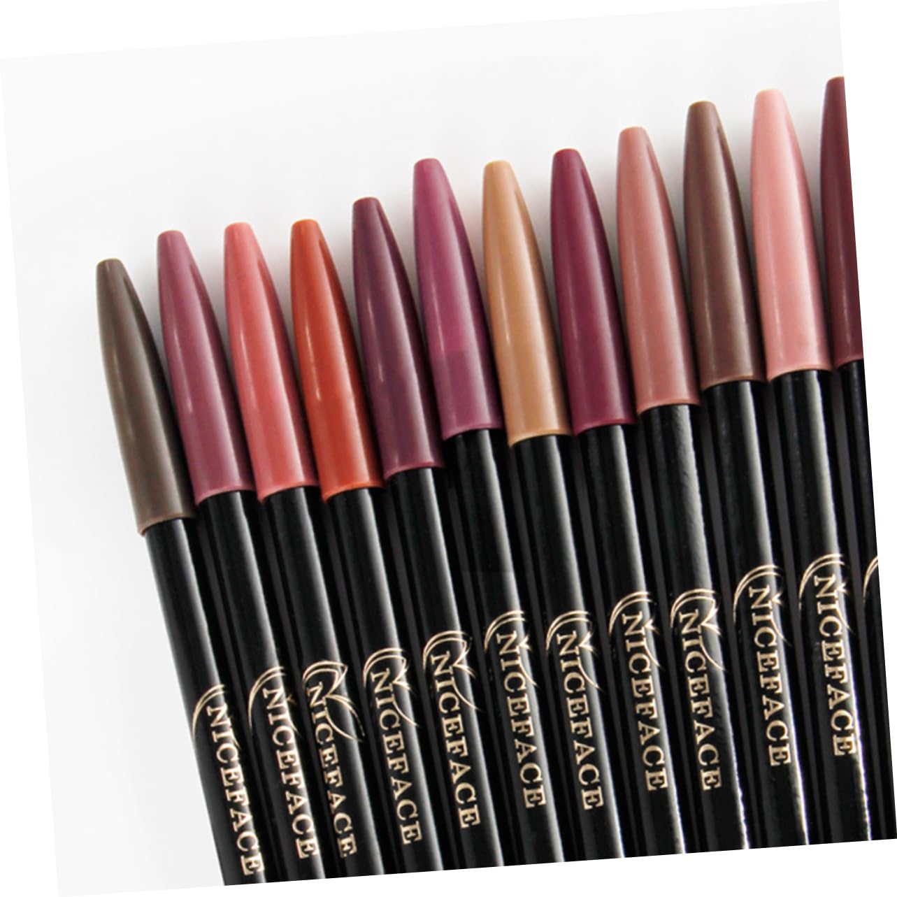 Набор Healvian 24 Stk Lipliner Eyeliner Lippenstift-Design Lippenkonturenstifte Бамбук, фото №4 Набор Healvian 24 Stk Lipliner Eyeliner Lippenstift-Design Lippenkonturenstifte Бамбук, фото №4