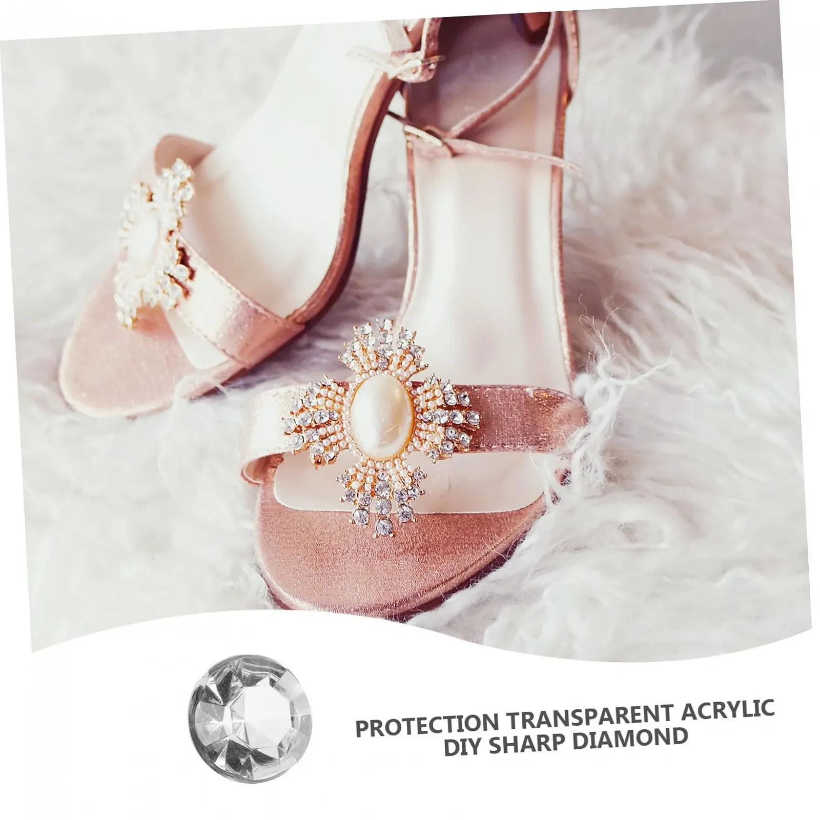 Стразы Акриловые Прозрачные 500 шт, фото №9