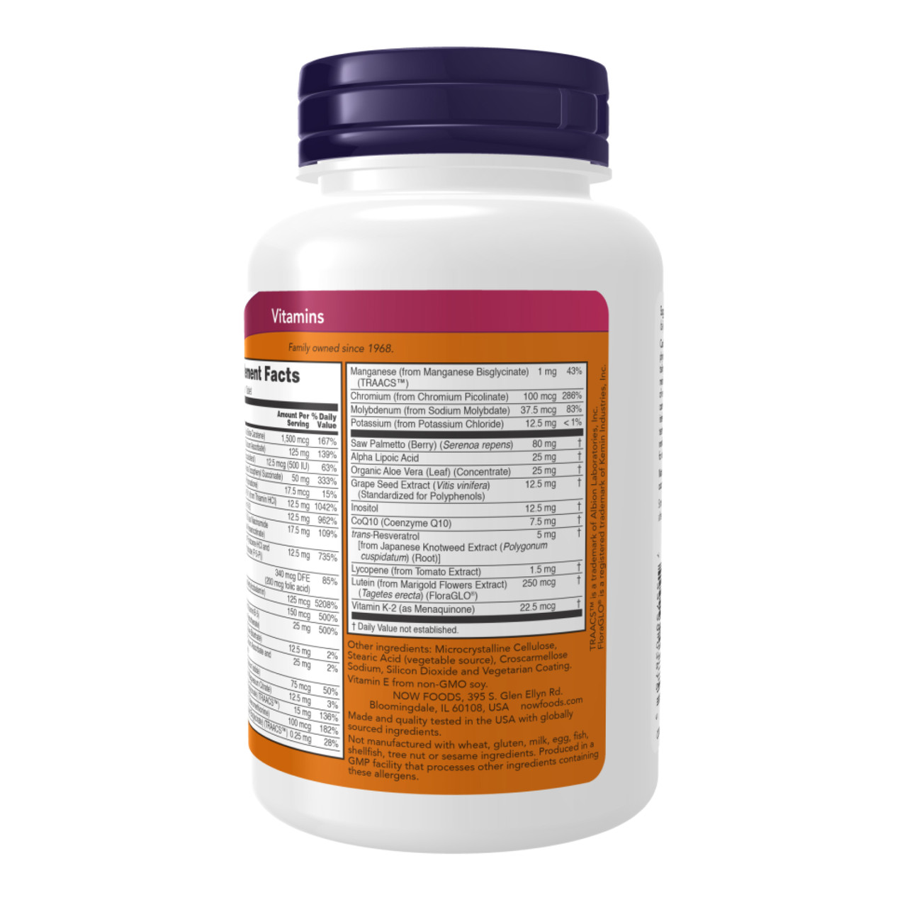 ADAM Men's Multiple Vitamin 120 tabs, фото №4