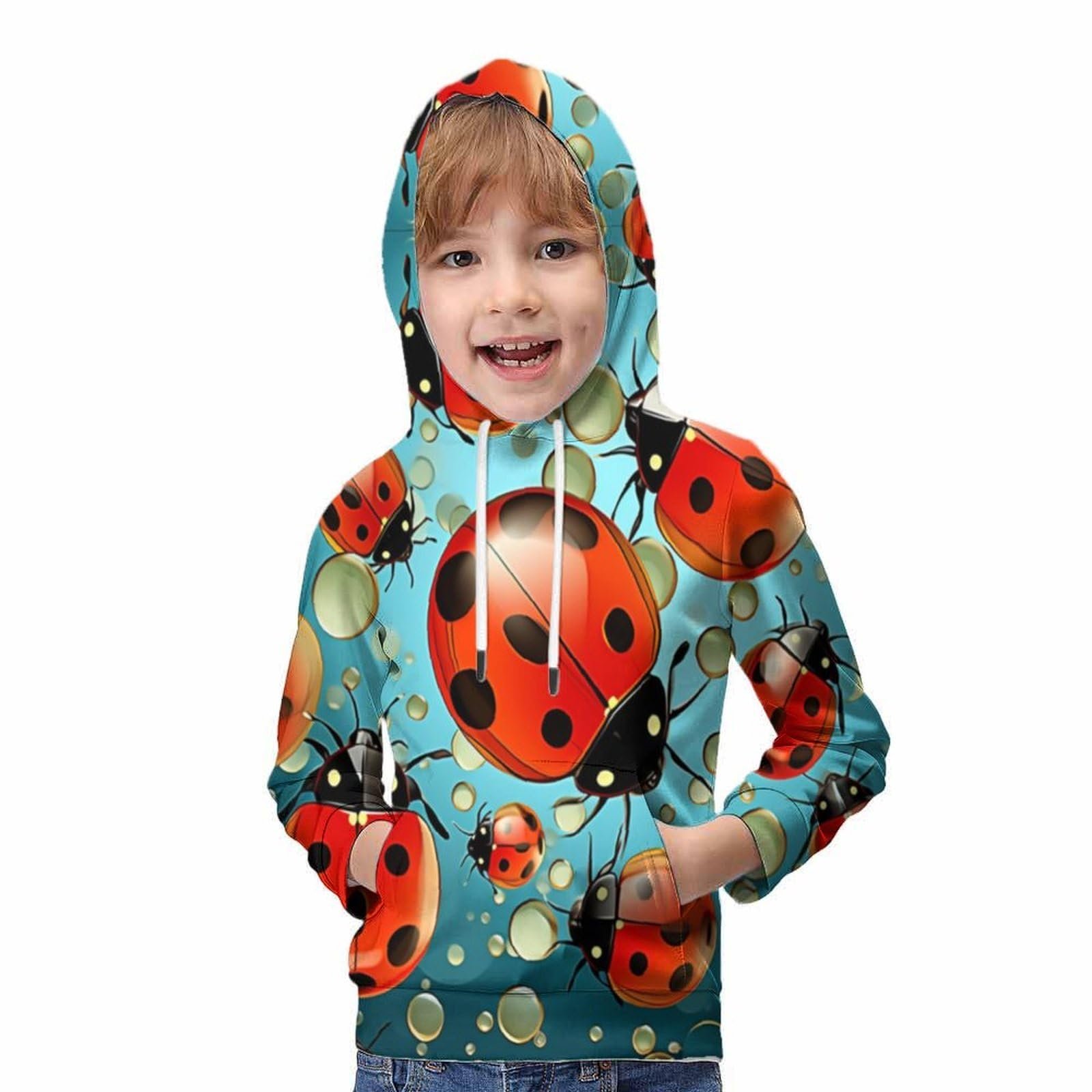 Худі Tornado 3D для дітей KHHKJBVCE, яскравий анімалістичний принт, фото №5