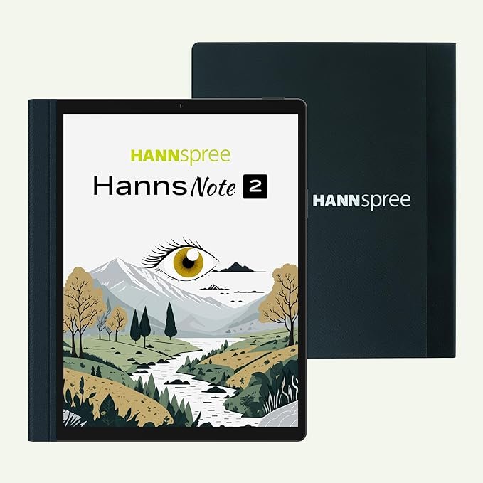 Електронна книга 10" Hannspree HannsNote2 / 64ГБ / Android 13 / Wi-Fi / Bluetooth / Кольоровий сенсорний RLCD екран (1200 x 1600) / Динаміки / Чорна, фото №1 Електронна книга 10" Hannspree HannsNote2 / 64ГБ / Android 13 / Wi-Fi / Bluetooth / Кольоровий сенсорний RLCD екран (1200 x 1600) / Динаміки / Чорна, фото №1
