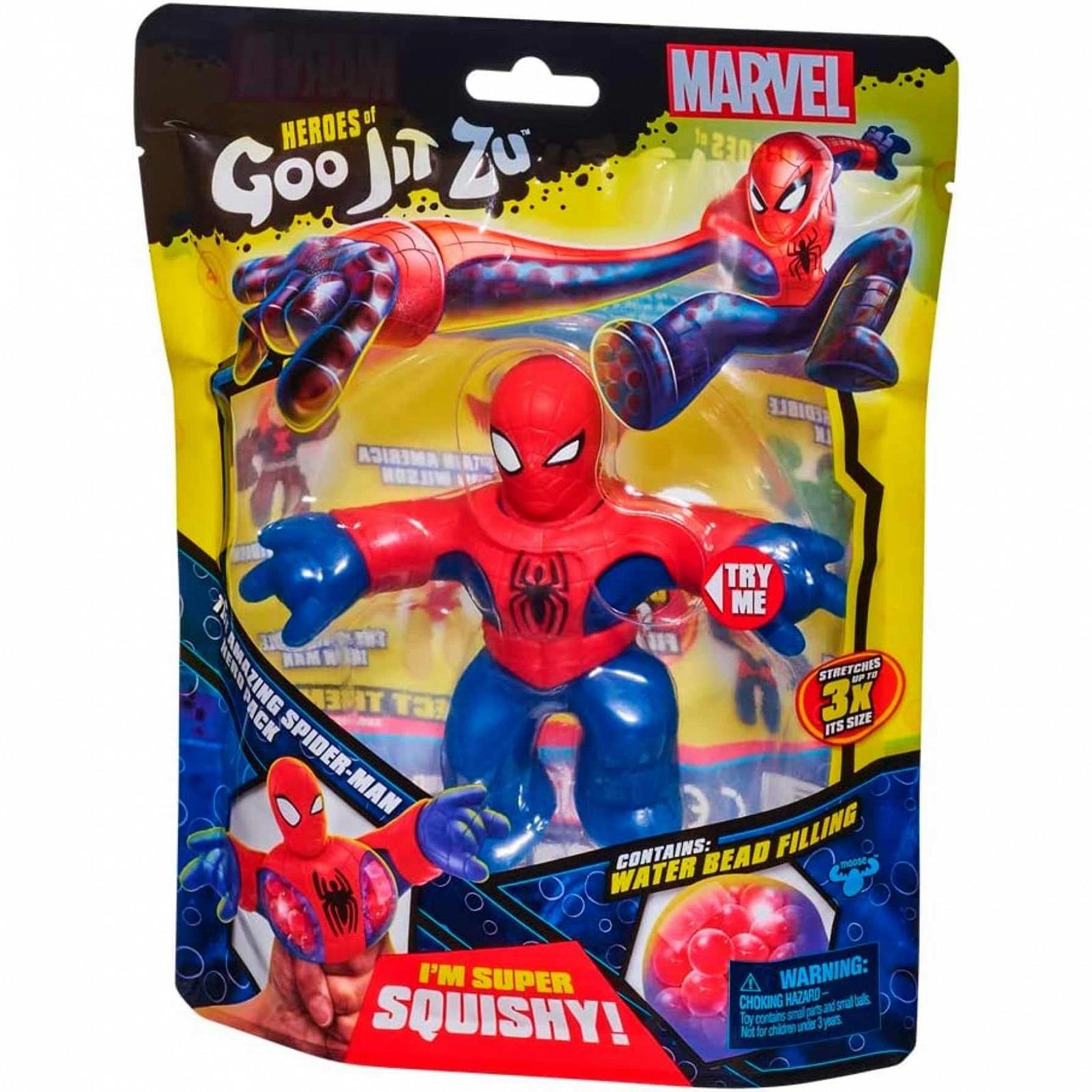 Фигурка Bandai Heroes of Goo Jit Zu Marvel Amazing Spiderman Разноцветный, фото №2