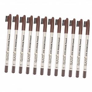 Купити Олівець для брів Minkissy з пензлем 12 шт. - Фото 1 Олівець для брів Minkissy з пензлем 12 шт. - Фото 1