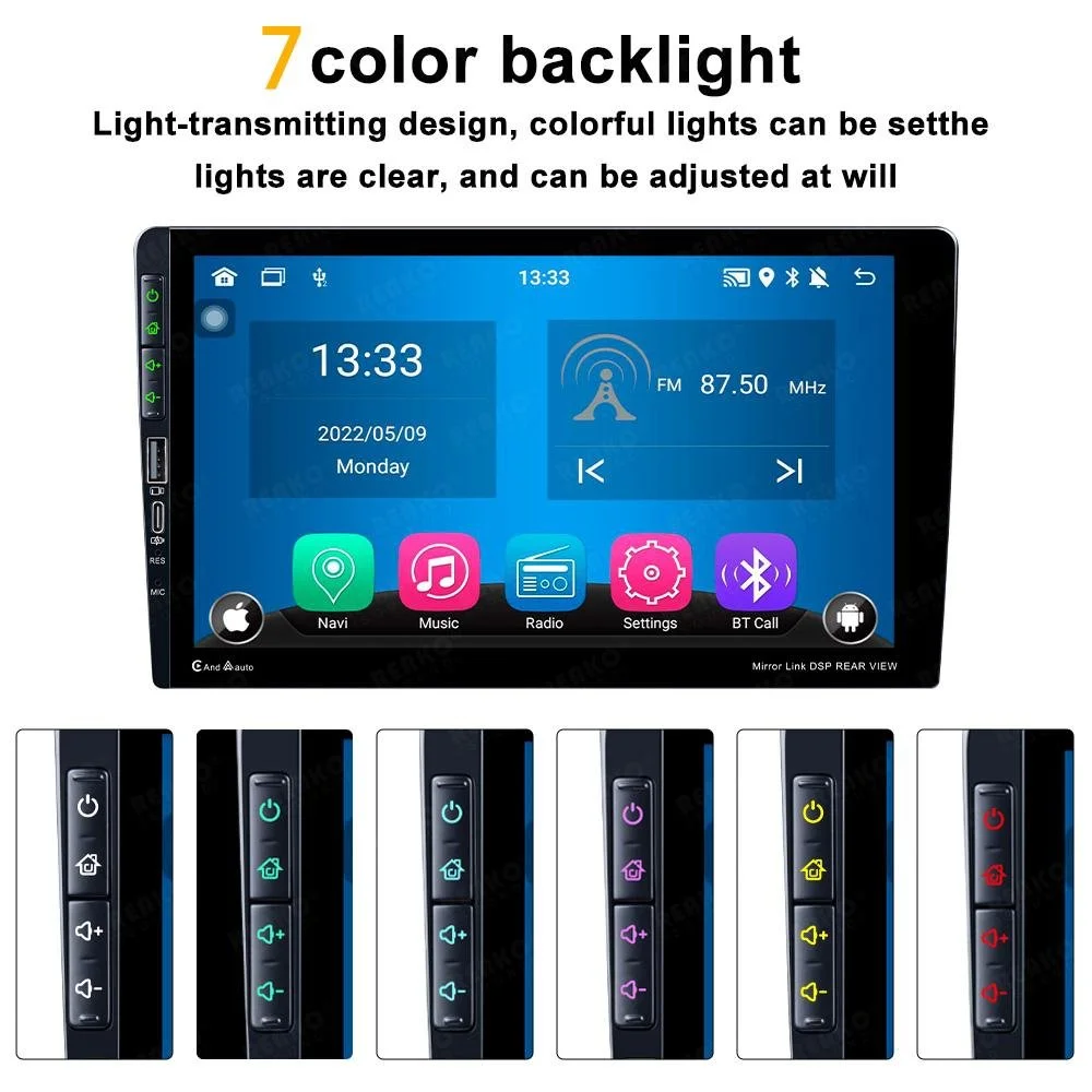 Автомагнитола Hikity / 9" / Сенсорная / 2/32Гб / Android 12 / Bluetooth / WI-FI / GPS / USB / microSD slot / 1DIN, фото №11 Автомагнитола Hikity / 9" / Сенсорная / 2/32Гб / Android 12 / Bluetooth / WI-FI / GPS / USB / microSD slot / 1DIN, фото №11