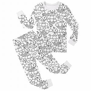 Піжамний набір для хлопчиків DIY, розмальований вручну synthetic.ua - Фото 1