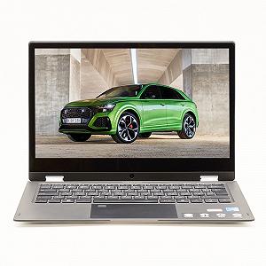 Ноутбук-планшет 13,3" Medion (Lenovo Group) E3224 Intel RAM 4 ГБ SSD 128 ГБ Intel Graphics Металевий корпус Win10 (3914) - Фото 1