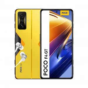 Смартфон Xiaomi Poco F4 GT 5G 12/256GB 6.67" 120 Гц AMOLED 64MP 4700 мАч 120 Вт Желтый + Наушники - Фото 1