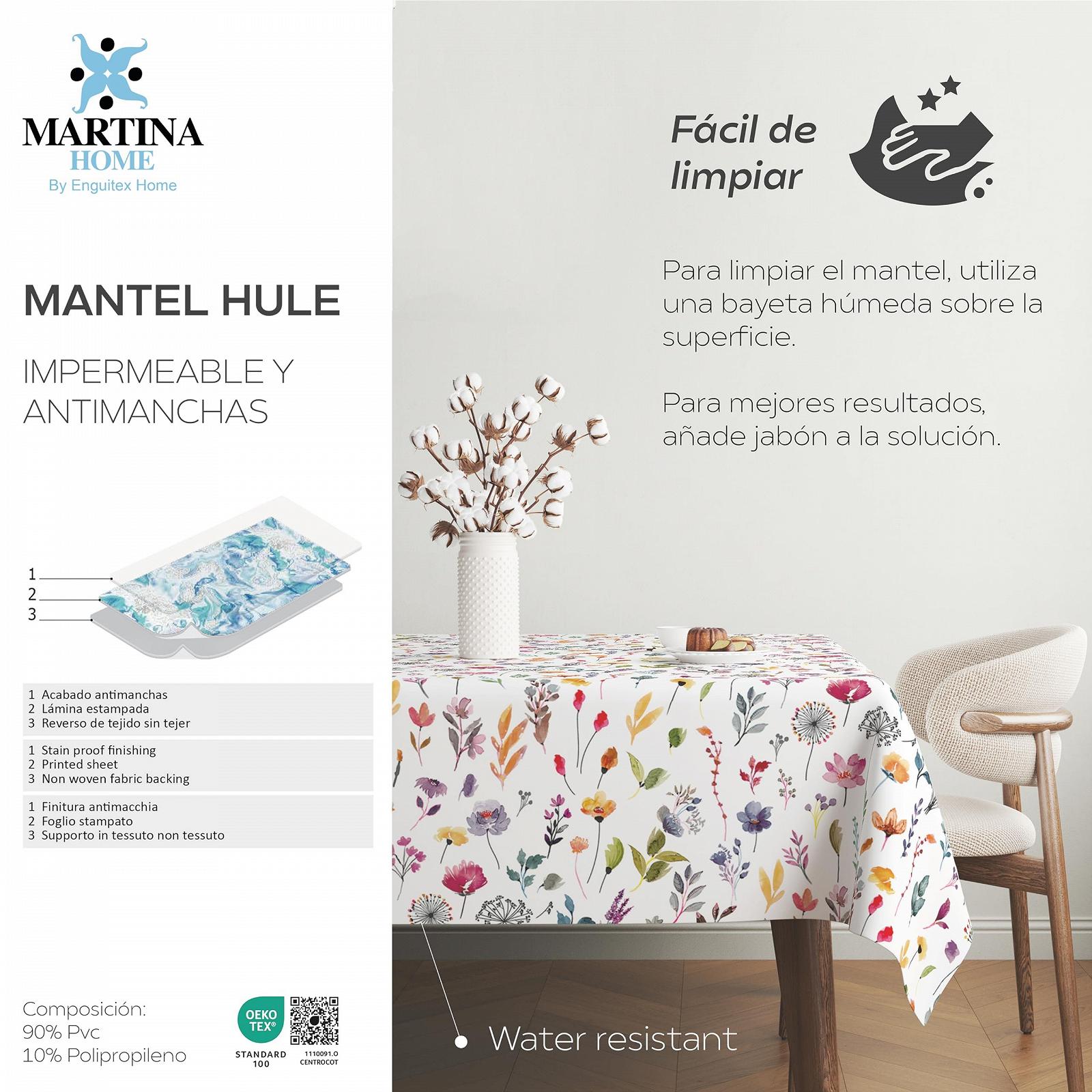 Скатертина клейончаста Martina Home Unique Garden 100 x 140 см принтована Плямостійка, фото №4