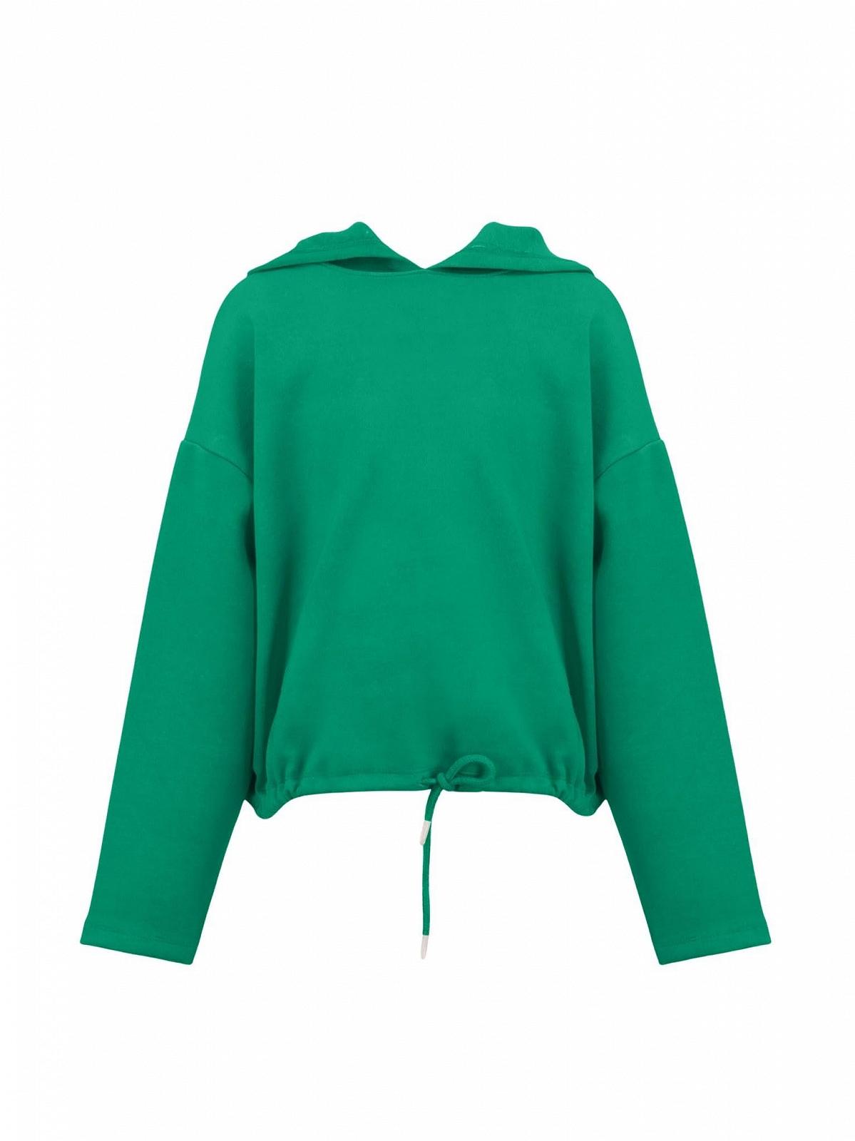 Толстовка LTB Jeans Henozo для девочек, размер 128 см, зеленая, фото №1