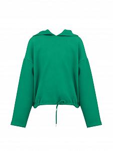 Толстовка LTB Jeans Henozo для девочек, размер 128 см, зеленая - Фото 1