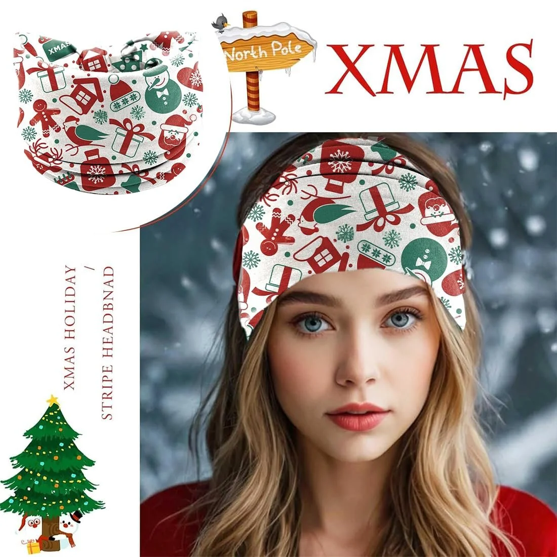 Набір пов'язок на голову, фото №3