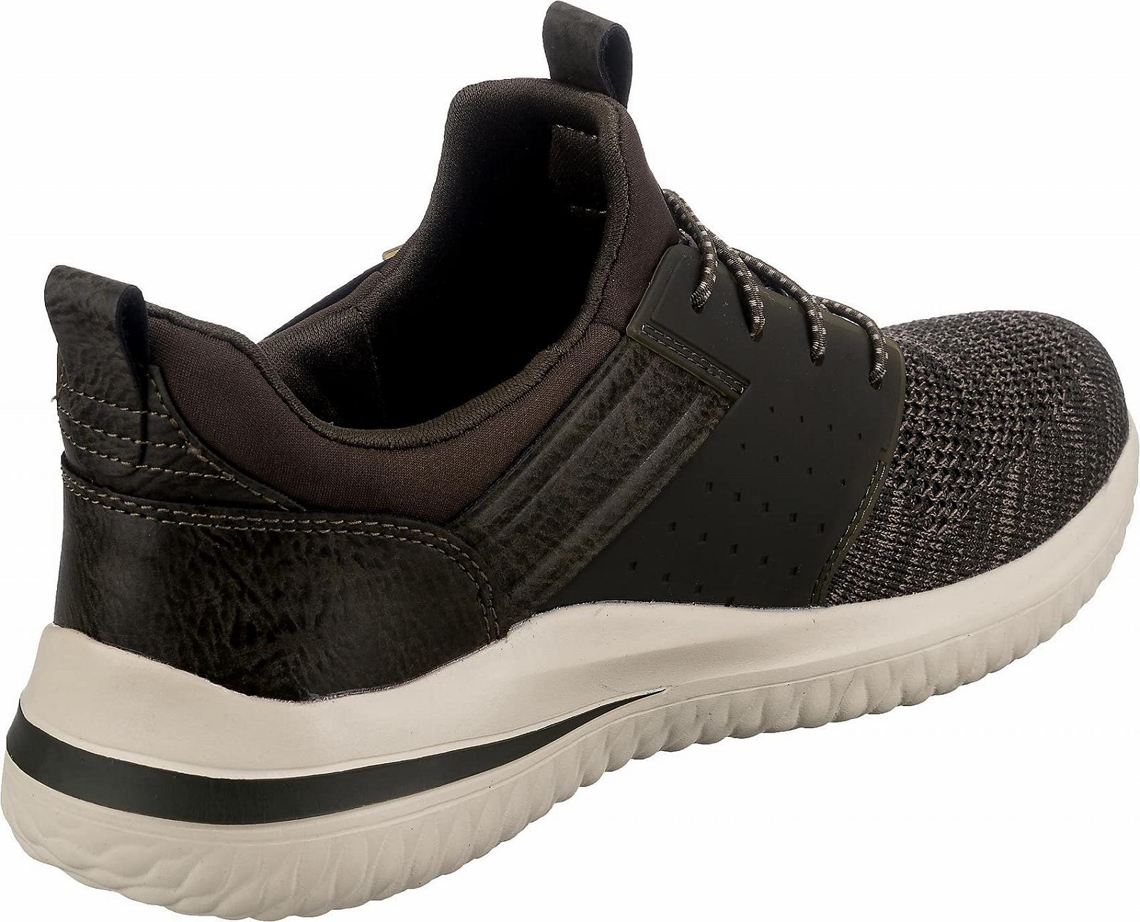 Кроссовки Skechers Hiking для мужчин, вязаные, на шнуровке, фото №4