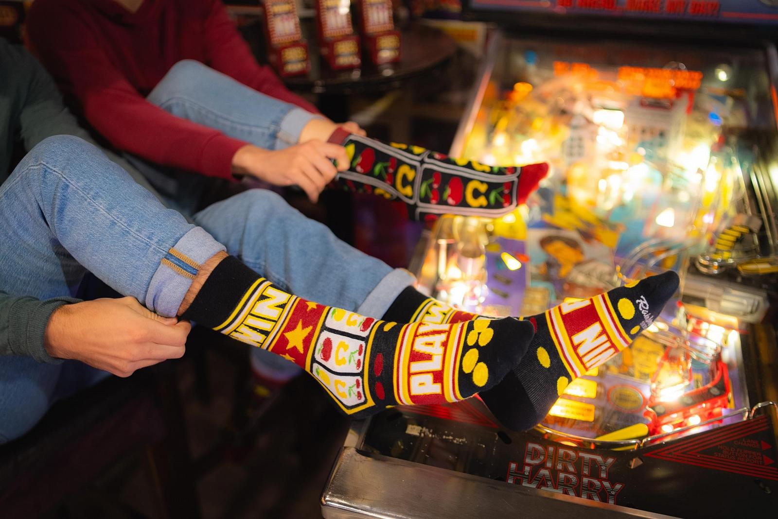 Шкарпетки Rainbow Socks Slot Machine Socks (Однорукий бандит) - 2 пари, фото №8