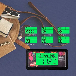 Цифровий годинник таймер зворотного відліку Jayron 9999 днів Великий LCD-дисплей Підсвітка synthetic.ua - Фото 1
