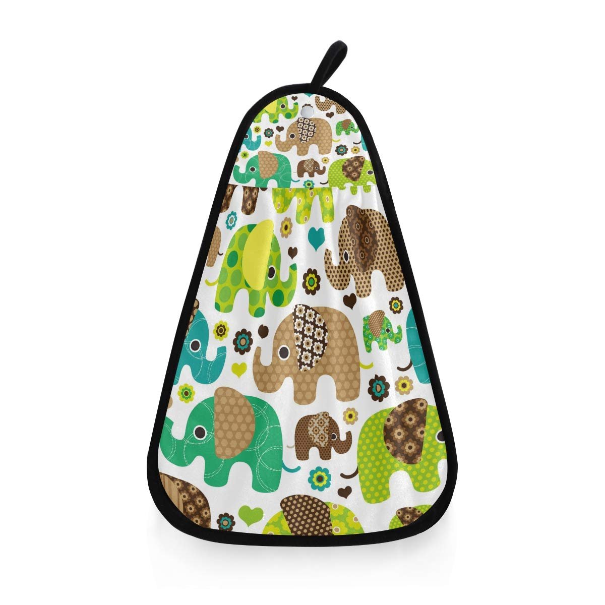 Підвісний рушник Elephant Motif Absorbent Quick Dry 42 x 31 см, фото №1