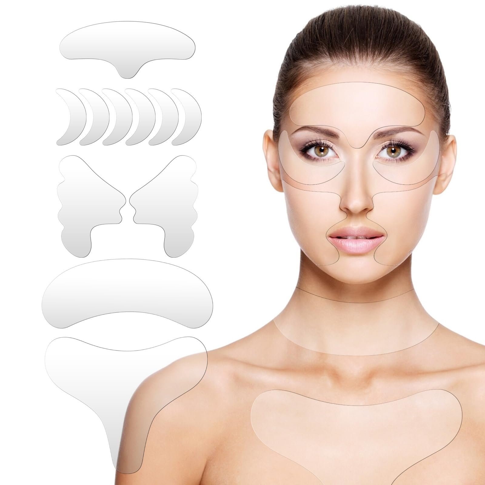 Набір патчів від зморшок Adorila, 11 шт, фото №1