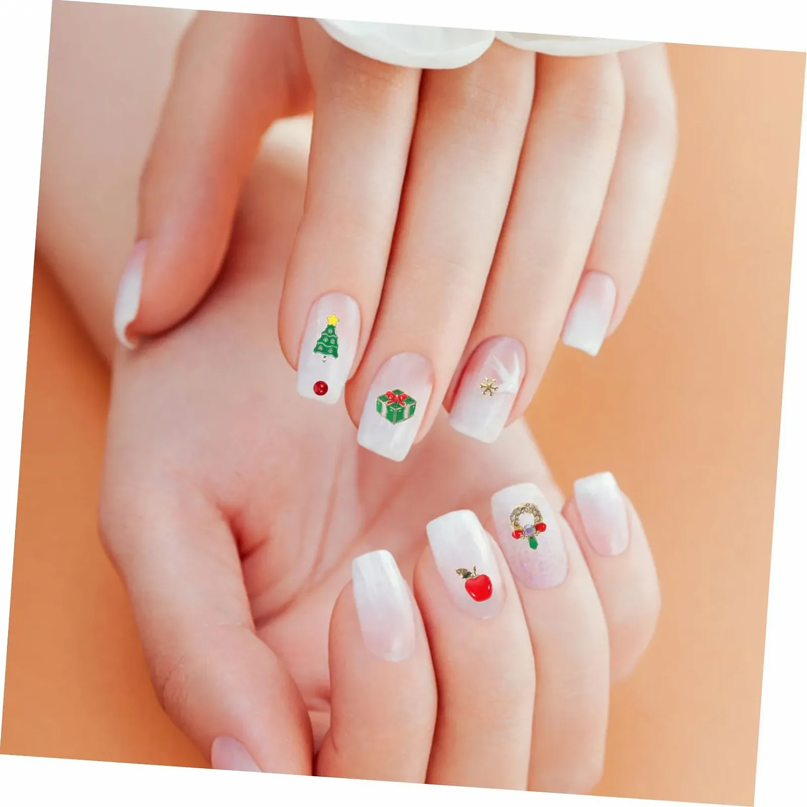 Наклейки для ногтей Тыква Паук, набор 2 шт., фото №8