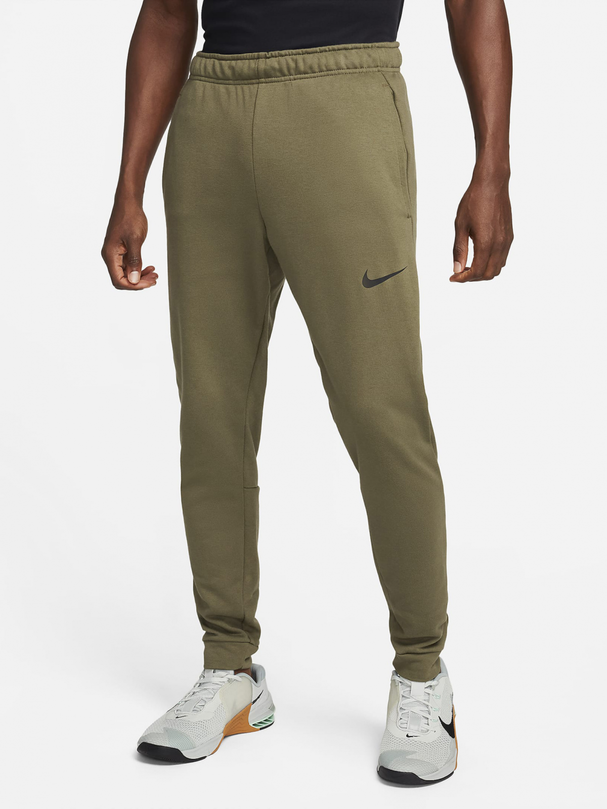 Штани M NK DF PNT TAPER FL CZ6379-222 Nike Хакі S, фото №1