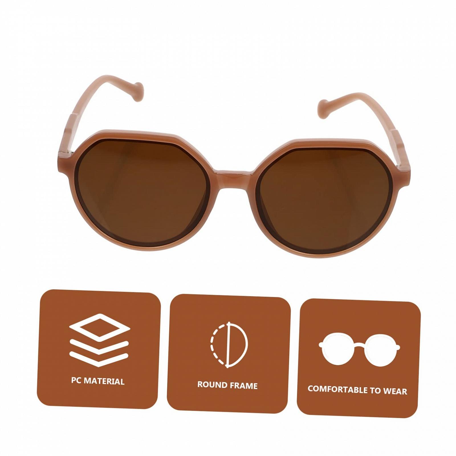 Круглі Сонцезахисні Окуляри PACKOVE (2 пари) для Чоловіків, Модні, фото №5