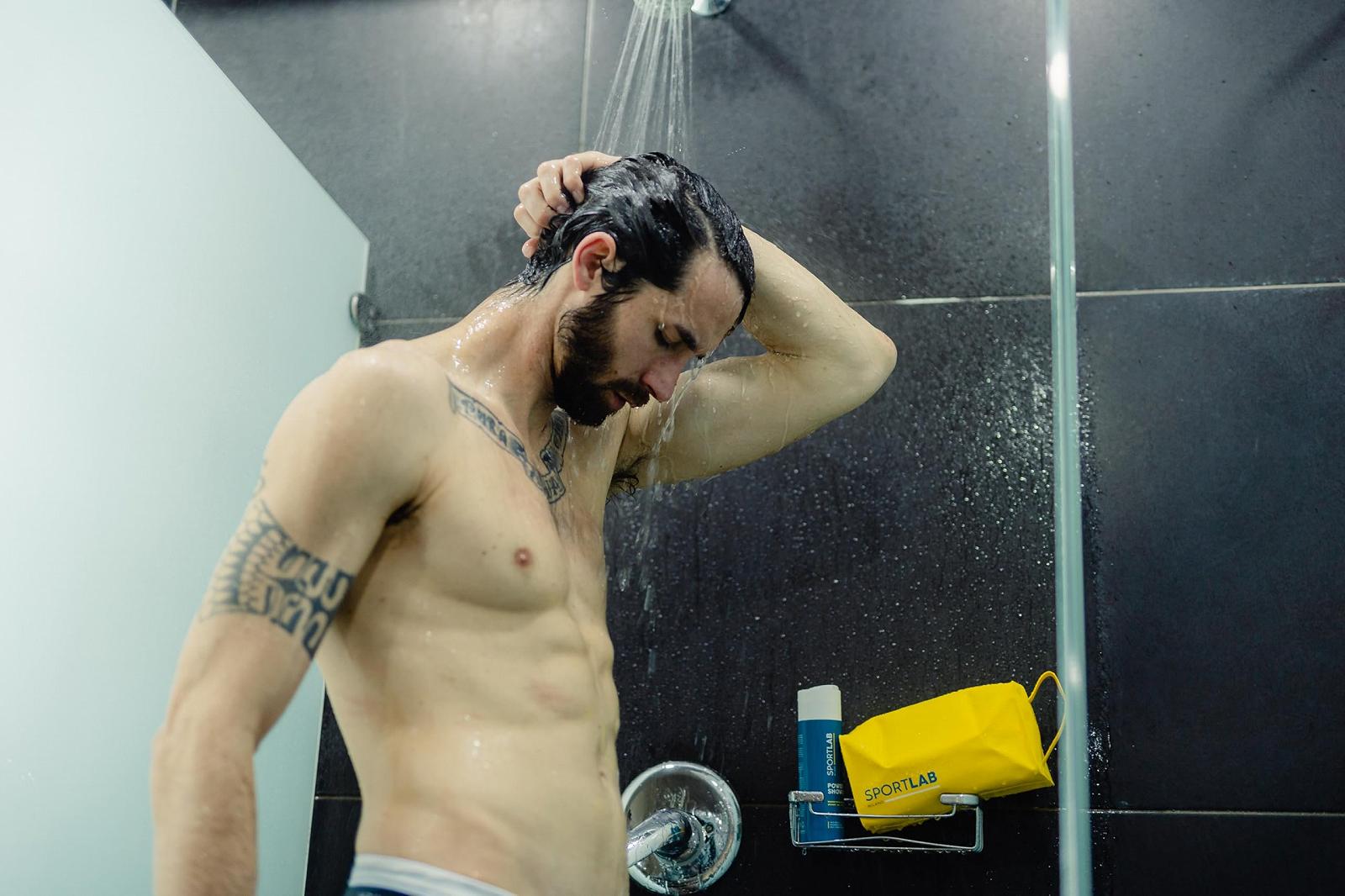 Гель для душу та волосся SPORTLAB Milano Power Shower регенеруючий pH 5.5 200 мл, фото №4