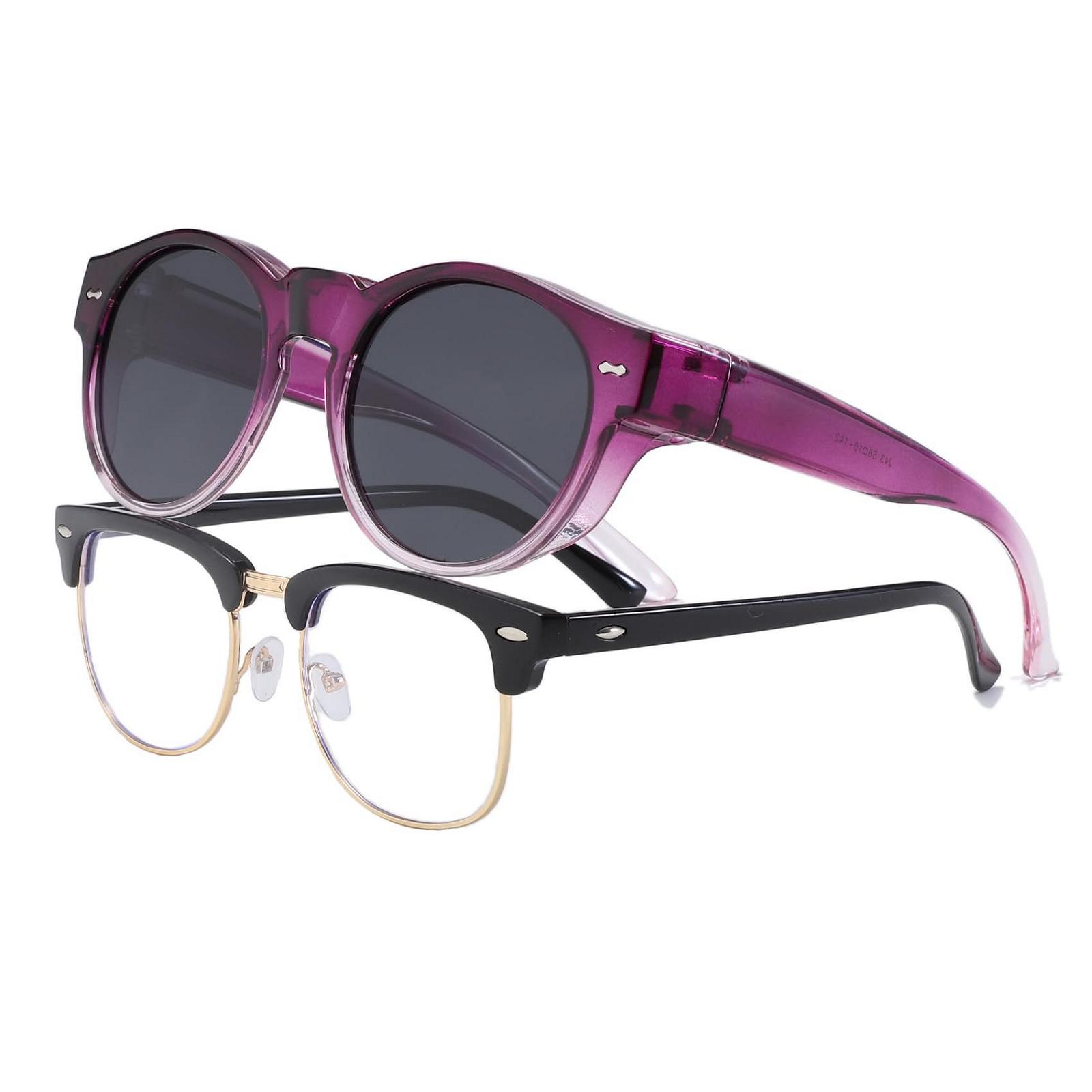 Солнцезащитные очки Long Keeper Polarised Over-Top Женские круглые, фото №1