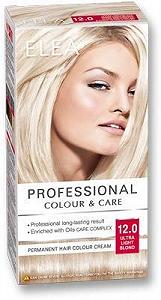 Стойкая краска для волос Elea Professional Artisto / 12.0 Ультрасветлый блонд / 120 мл - Фото 1