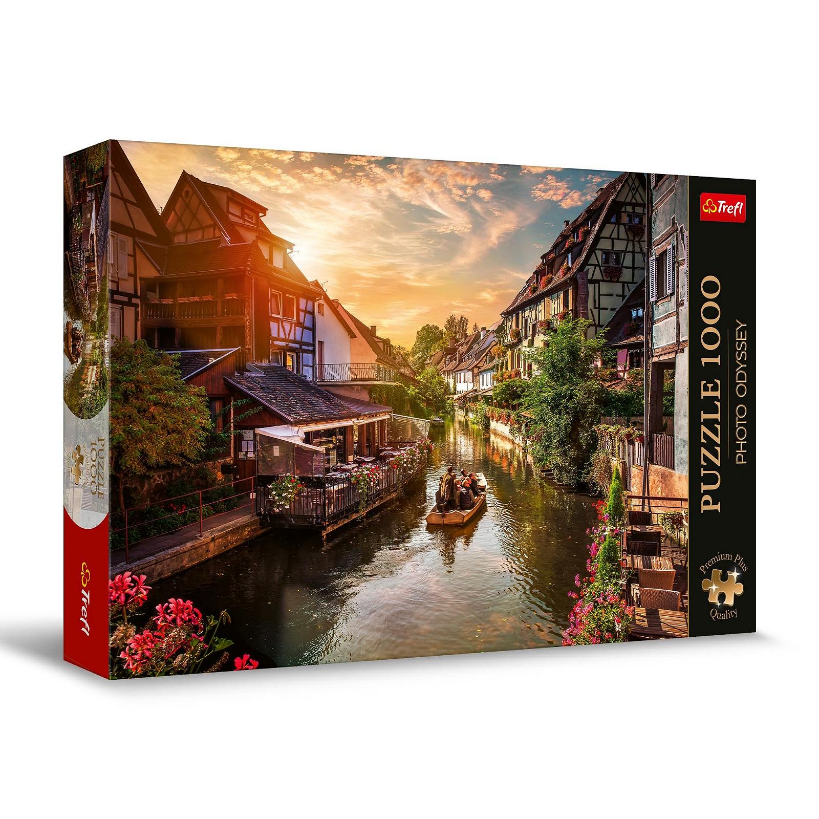 Пазл Trefl Premium Plus Quality Photo Odyssey: Маленька Венеція в Кольмарі, Франція, 1000 елементів, фото №1