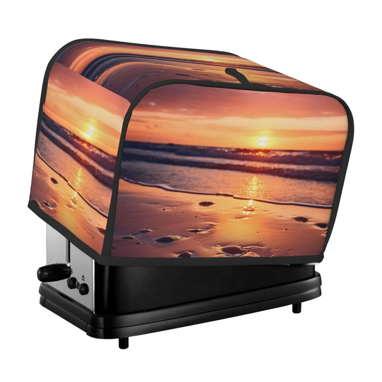 Чохол для тостера на 2 скибочки Beach and Sunset Glow, 29 x 20 x 19 см, фото №1 Чохол для тостера на 2 скибочки Beach and Sunset Glow, 29 x 20 x 19 см, фото №1