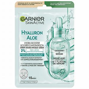 Тканевая маска Garnier Hydra Bomb с гиалуроновой кислотой и алоэ вера, 28 г - Фото 1