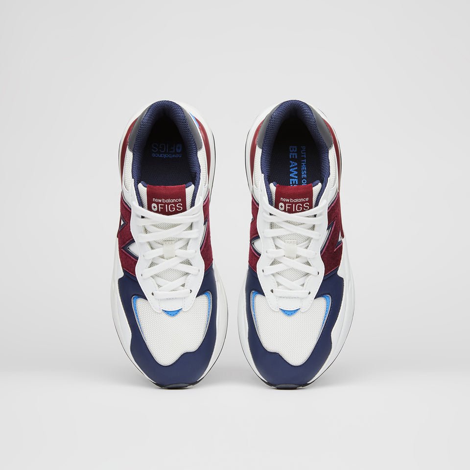 Кроссовки New Balance 5740 Lifestyle Optic White / Navy 45.5, фото №2