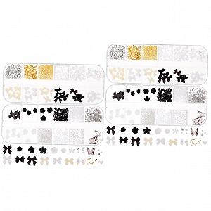 Стрази для нігтів VILLCASE Чорні Діаманти - Фото 1