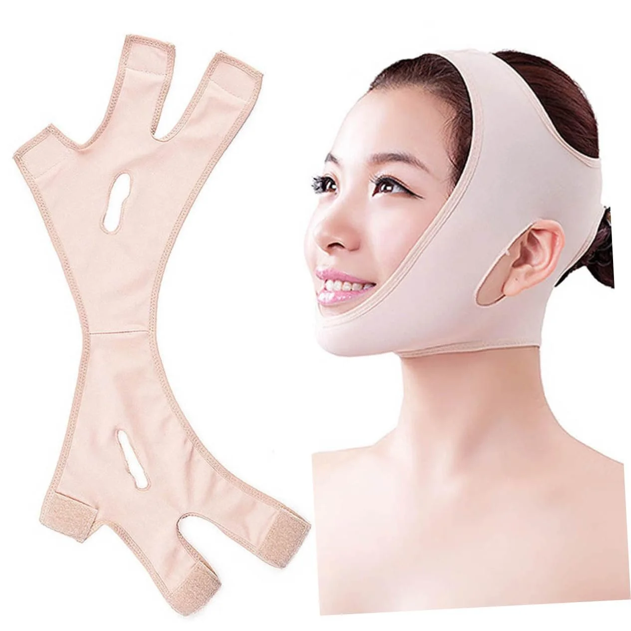 Маска для обличчя Pack of 3 Slim Thin Face V Face Device, фото №4
