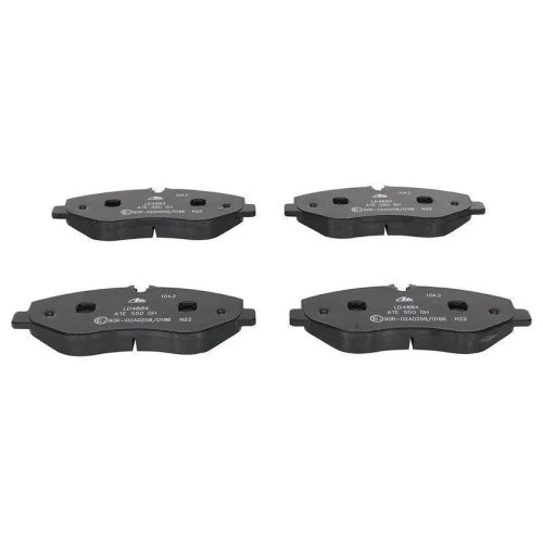 Комплект гальмівних колодок, дискове гальмо ATE Ceramic 13.0470-4884.2 для MERCEDES-BENZ, фото №2 Комплект гальмівних колодок, дискове гальмо ATE Ceramic 13.0470-4884.2 для MERCEDES-BENZ, фото №2