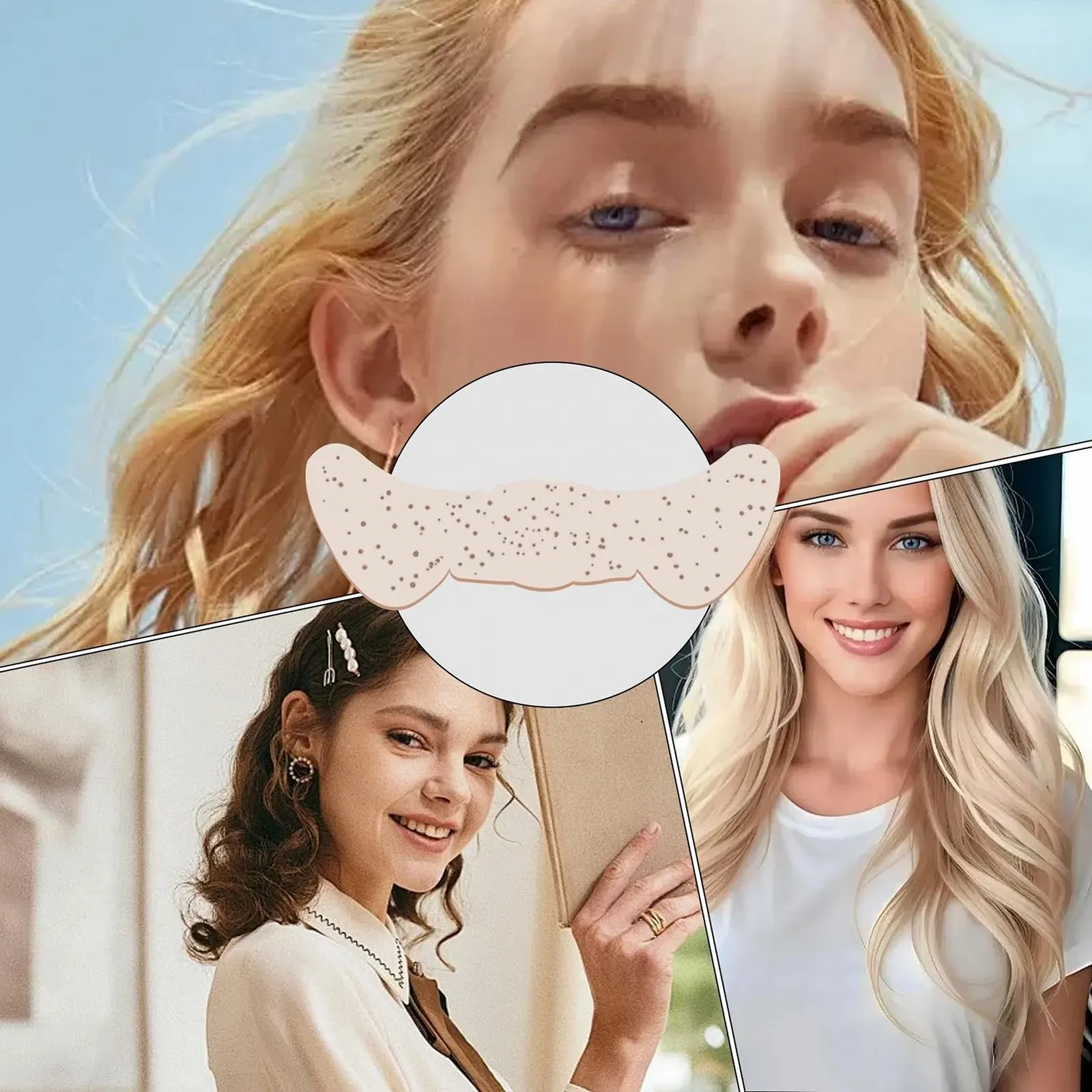 Блискітки для обличчя - Смужки для догляду за шкірою, що освітлюють, фото №5