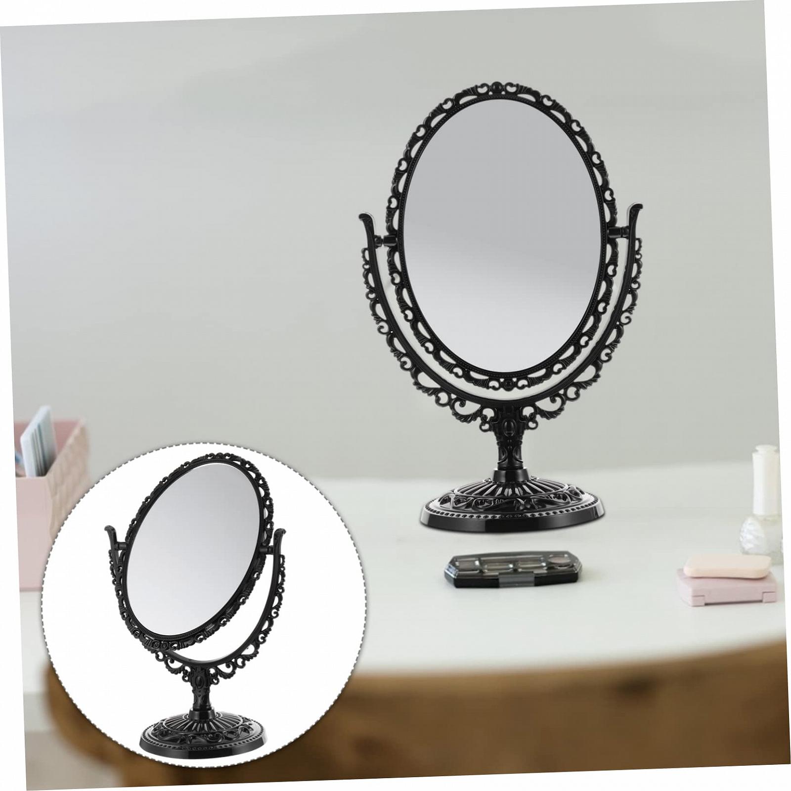 Зеркало Angoily 3St Handkosmetikspiegel черный овальный Retro-Антик европейский стиль, фото №3 Зеркало Angoily 3St Handkosmetikspiegel черный овальный Retro-Антик европейский стиль, фото №3