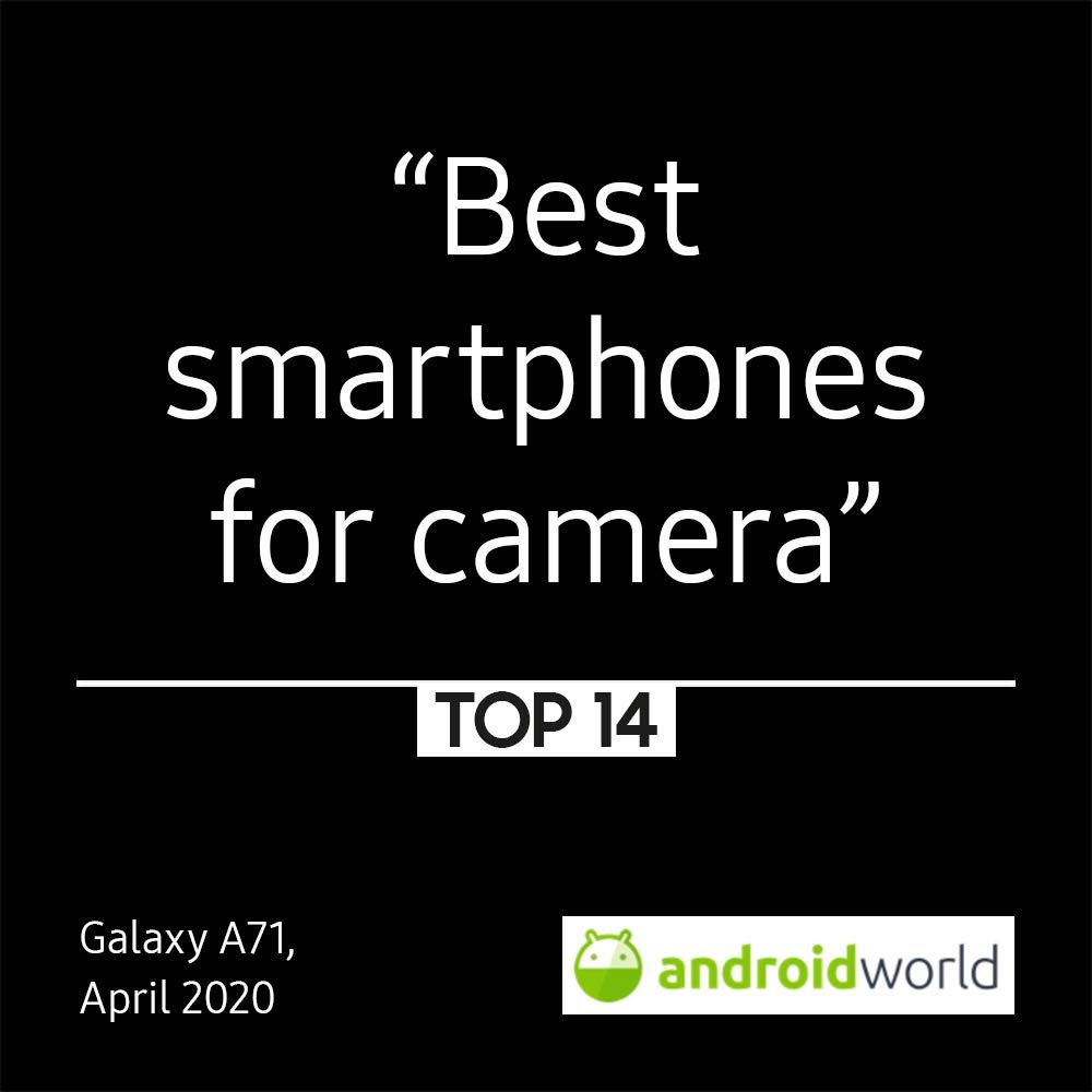Смартфон Samsung Galaxy A71 Blue, фото №7