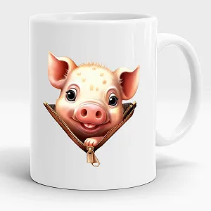 Кружка Lustiger Junge Baby Pig - Фото 1