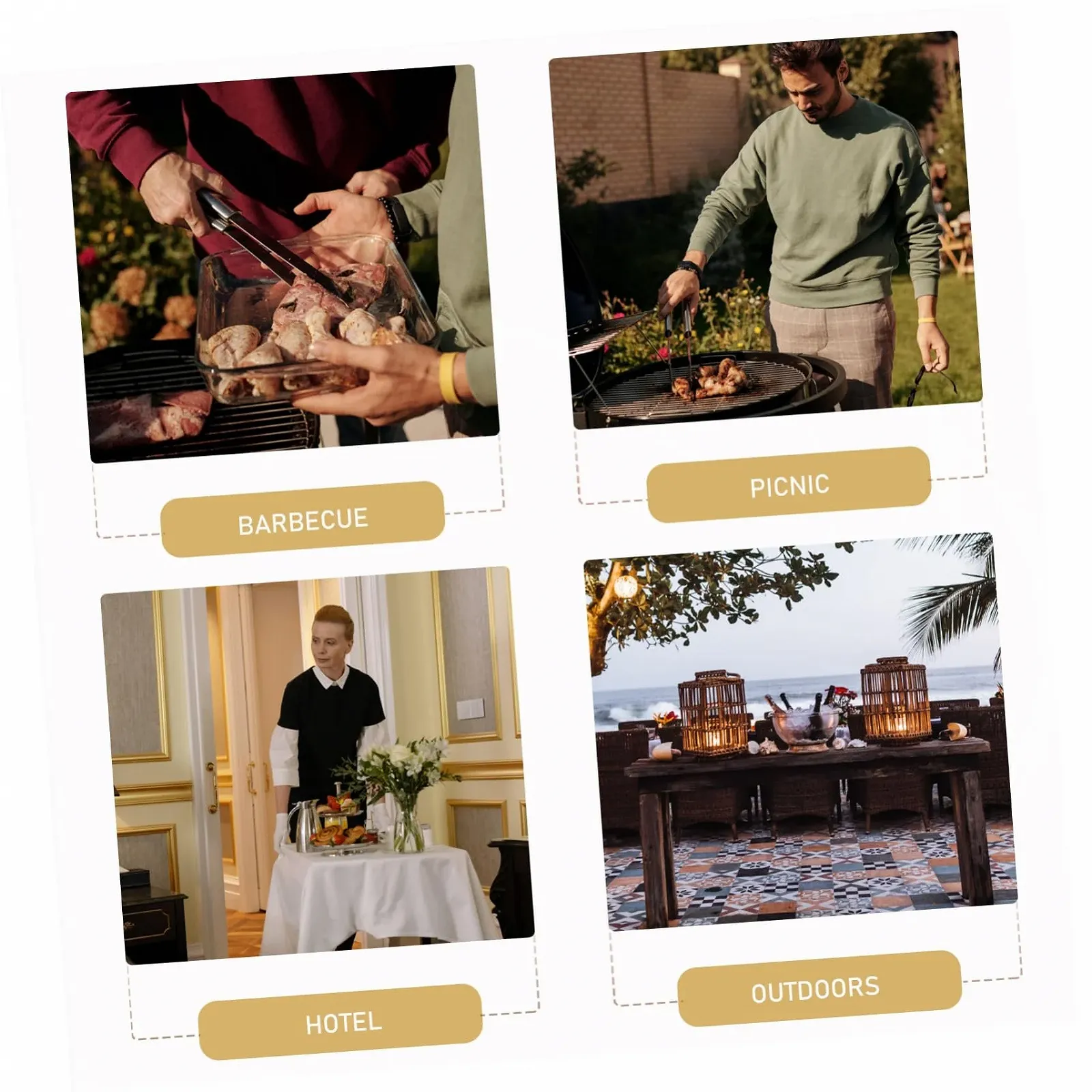 Форма для запекания TOYANDONA стеклянная жаропрочная прозрачная, фото №9