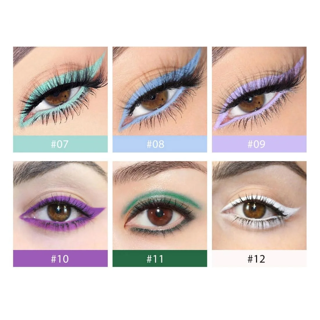 Карандаш для подводки глаз Colourful Матовый Водостойкий, фото №2