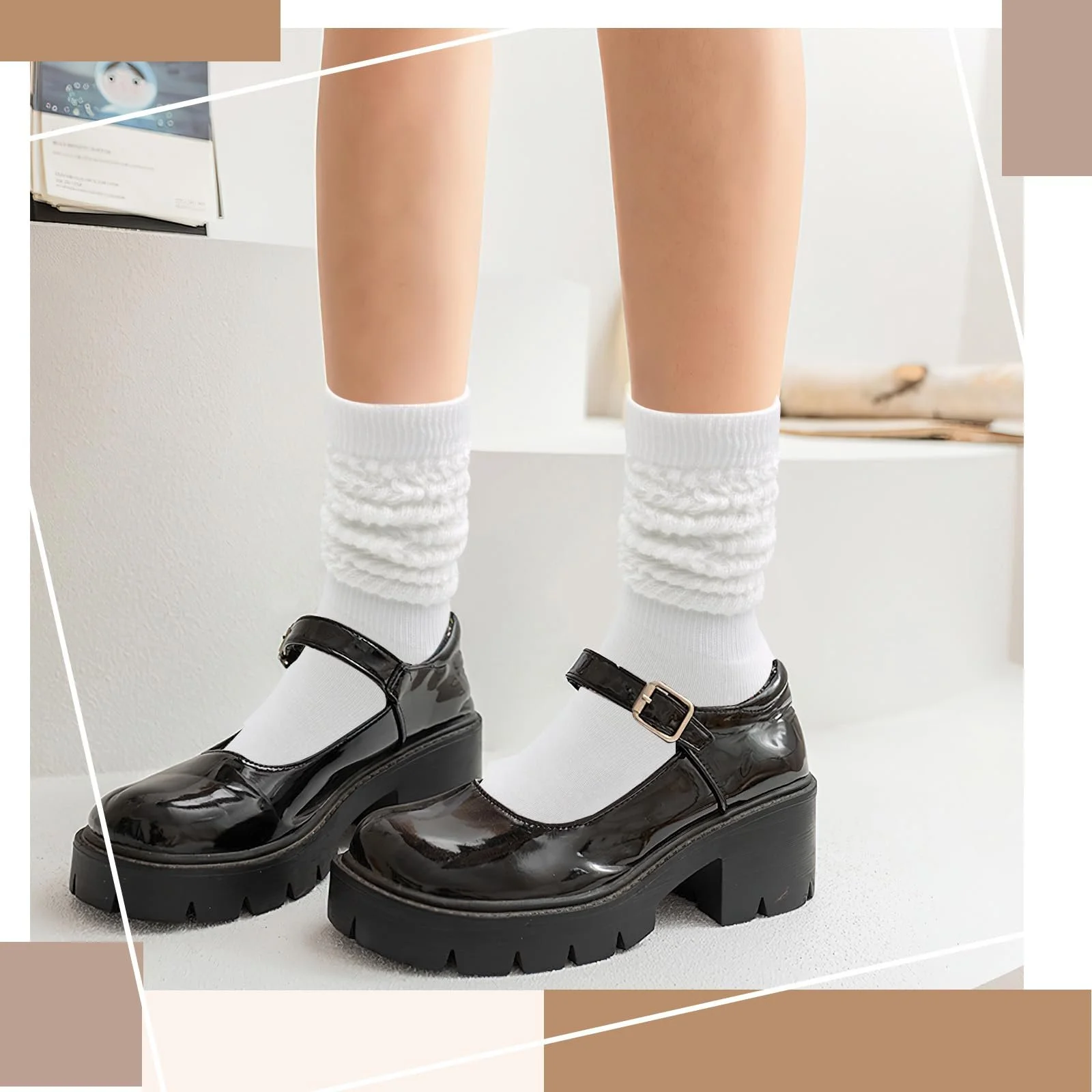 KASURE 4 пари жіночих шкарпеток, гетри, 39-44, фото №5 KASURE 4 пари жіночих шкарпеток, гетри, 39-44, фото №5