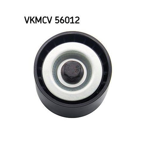 Ролик обводной/направляющий поликлинового ремня SKF VKMCV 56012 для SCANIA, двусторонний, фото №2