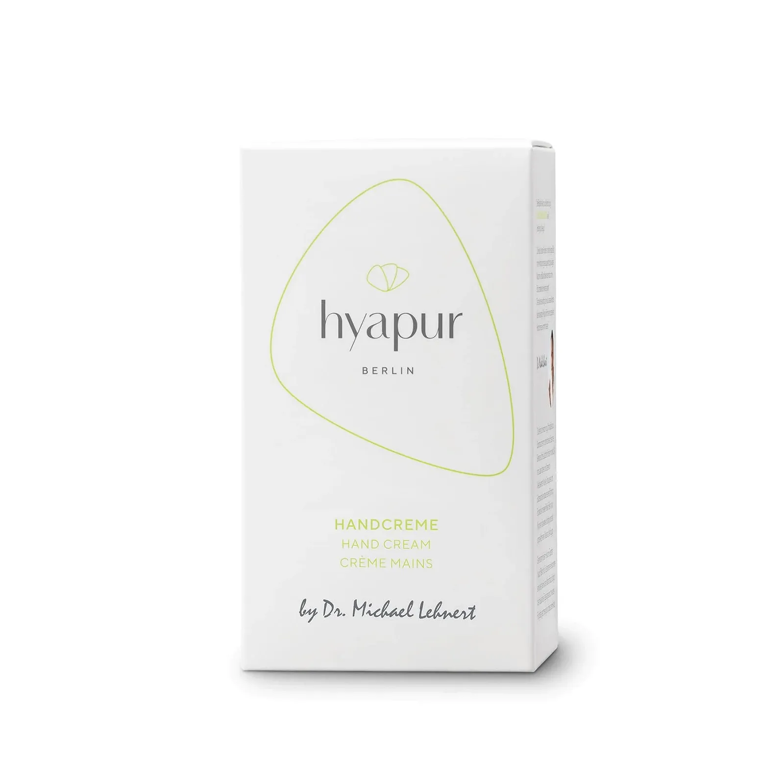 Крем для рук Dr. Lehnert hyapur Green Body & Hair с гиалуроновой кислотой, 50 мл, фото №3 Крем для рук Dr. Lehnert hyapur Green Body & Hair с гиалуроновой кислотой, 50 мл, фото №3